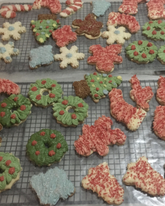 dairy-free frosted gluten-free sugar cookies